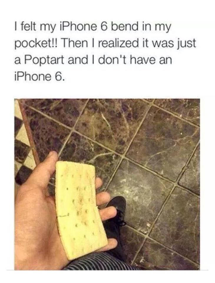 at least you have a pop tart