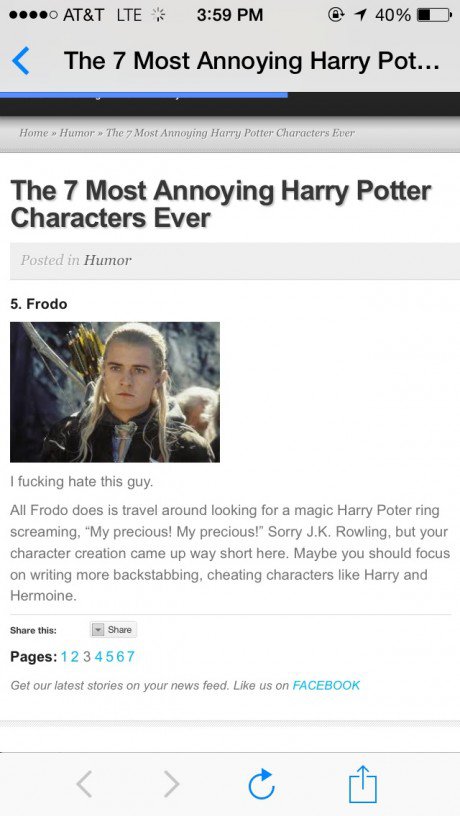 Annoying Harry Potter Characters