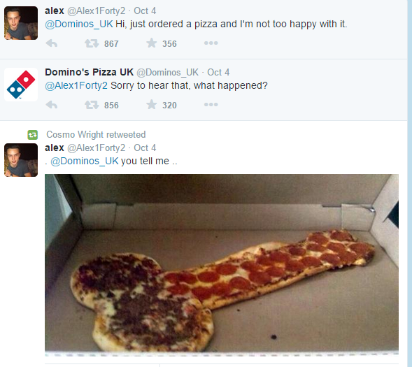 Oh Dominos.