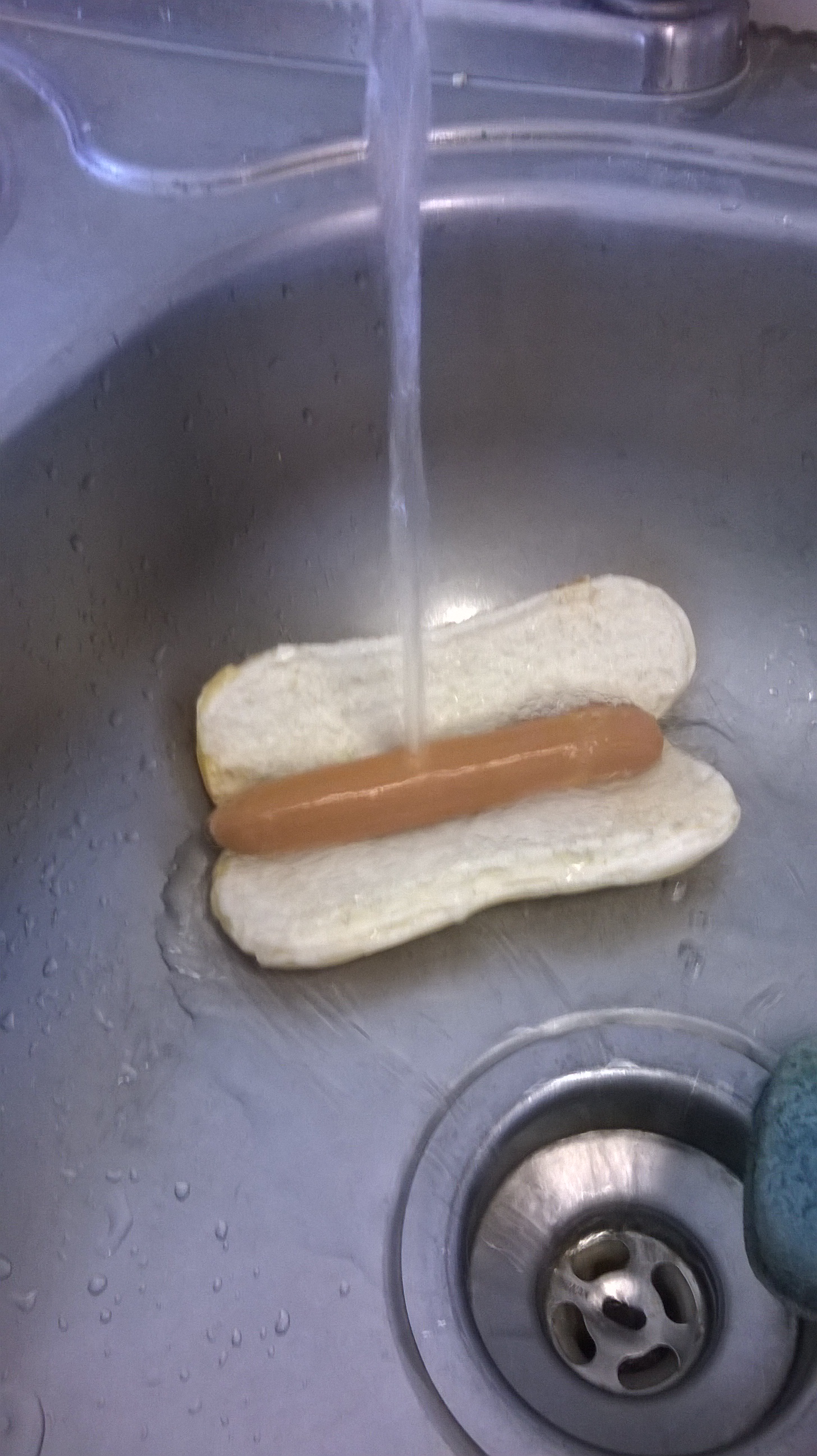 I got my weiner soaked between some hot buns today.