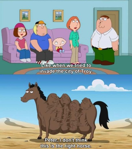 Peter's Trojan Horse