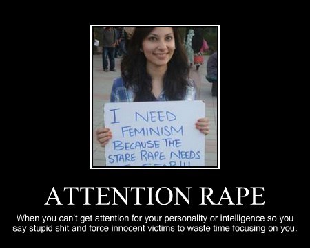 Attention rape is not a joke!