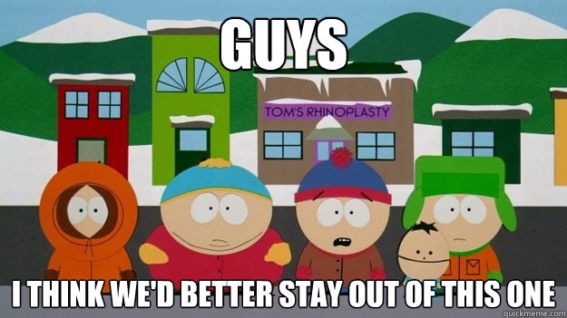 As a white person during the entire Ferguson ordeal