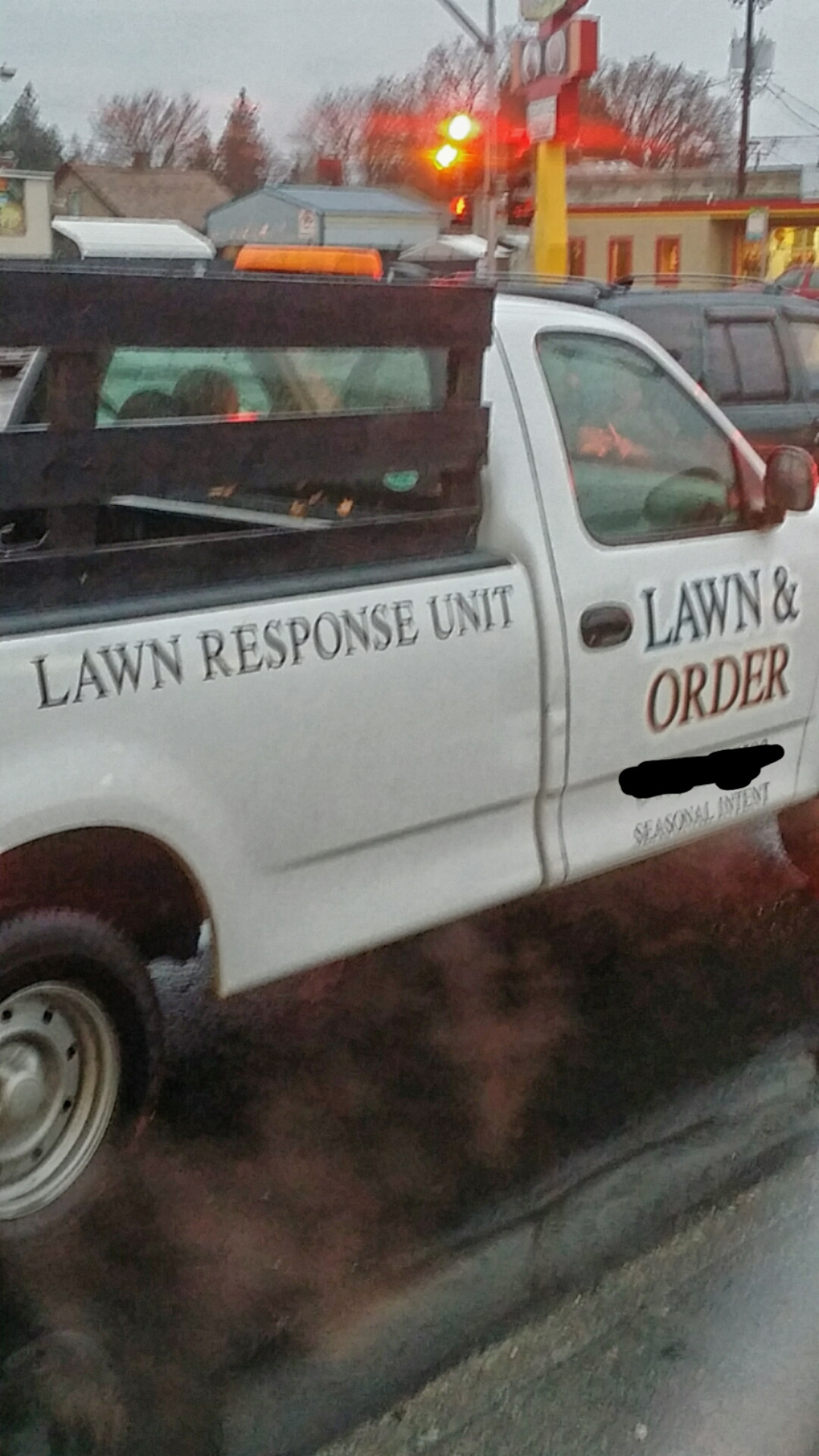 A lawn care company with a sense of humor.