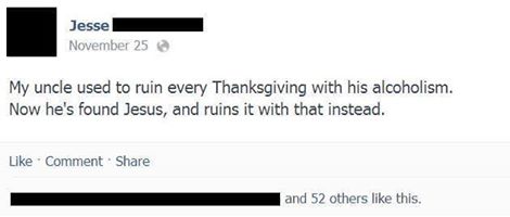 Ruining Thanksgiving