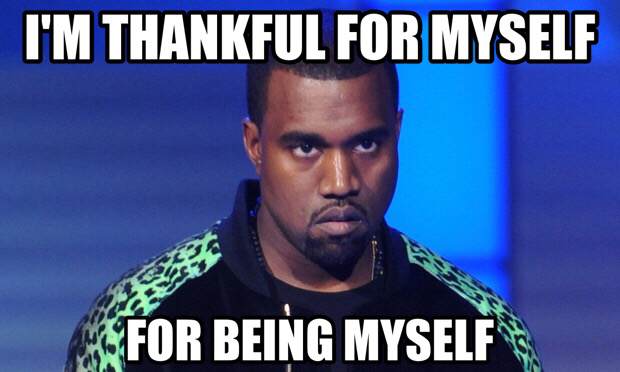 Kanye's favorite holiday is finally here.