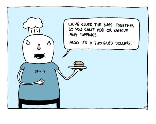 Apple enters the burger market