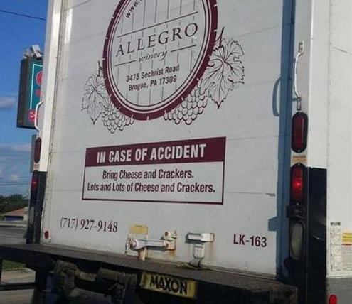 In Case of Accident....