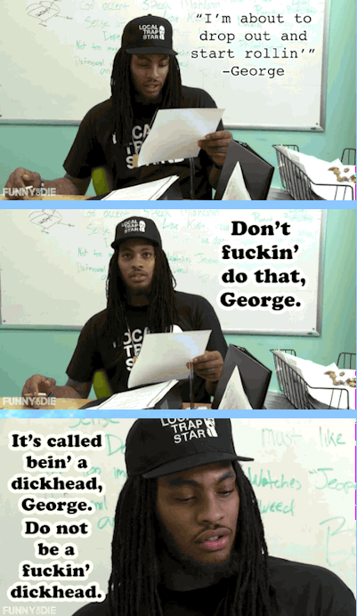 Wise words from Waka Flocka Flame