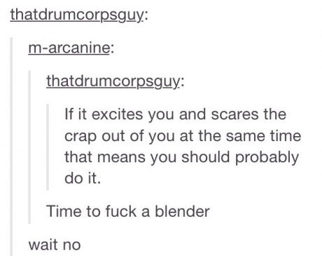 Blenders are not that sexy