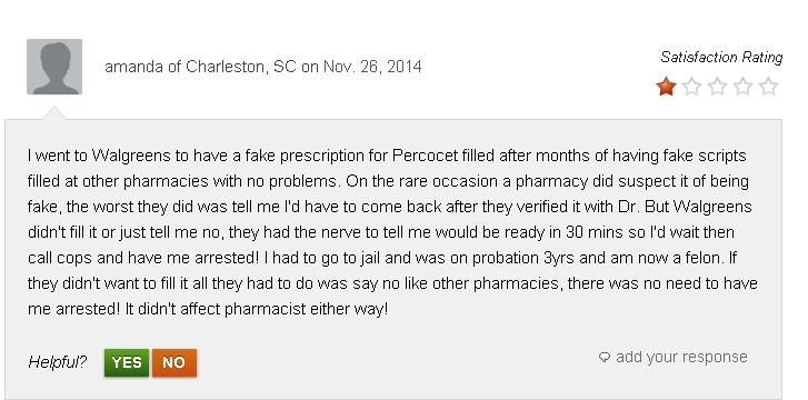 Amanda from consumeraffairs.com sheds light on her experience with Walgreens Pharmacy.
