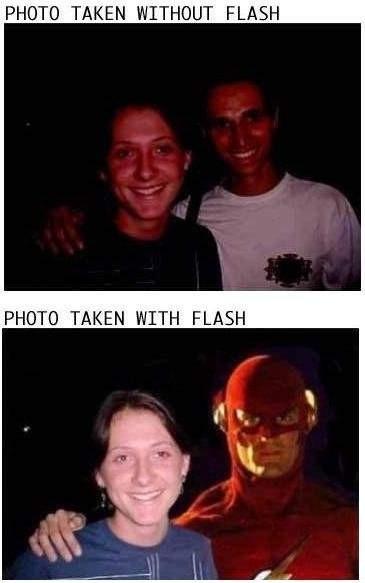 Flash Is A Godsend At Any Occasion