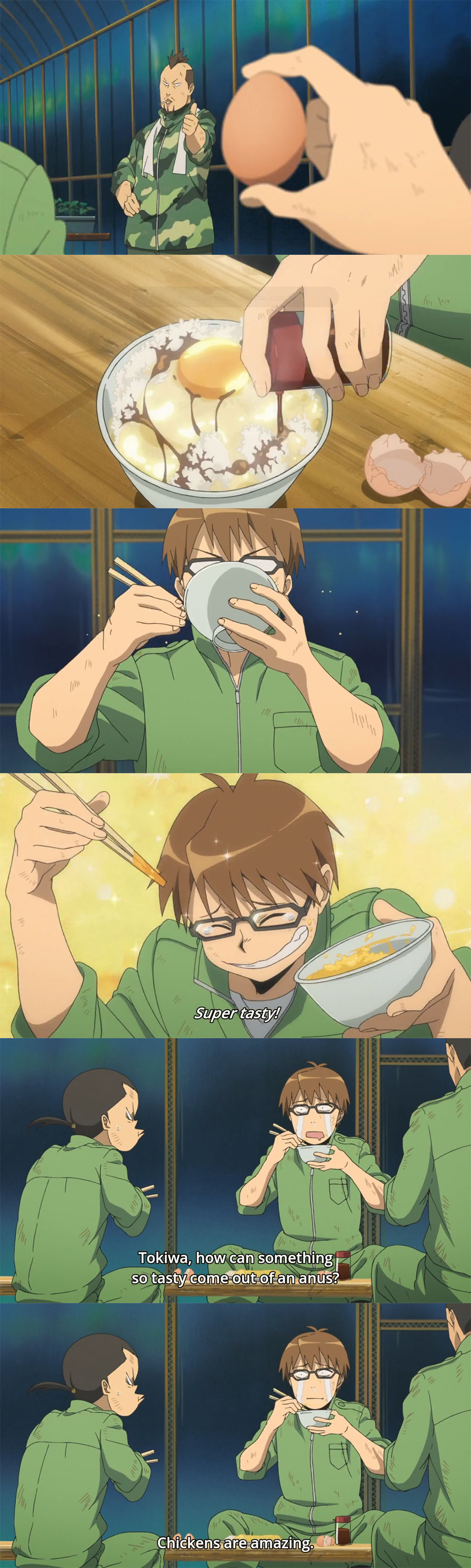 1 Egg in a cup ~Sauce: Gin No Saji ~