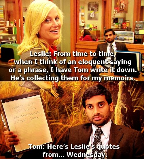 Leslie's memoirs