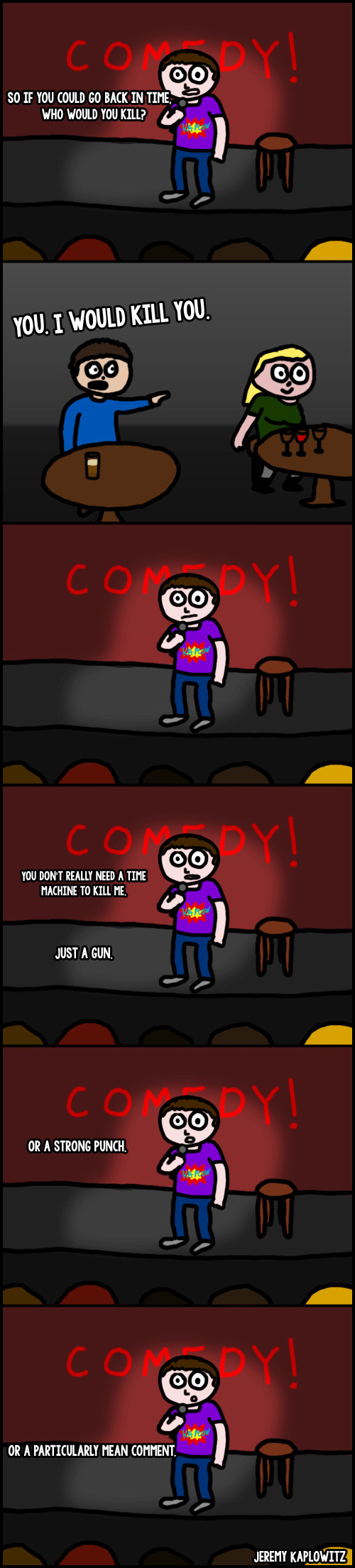 This really happened to me.