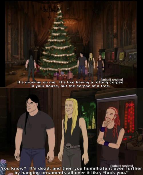 Christmas is the most metal holiday
