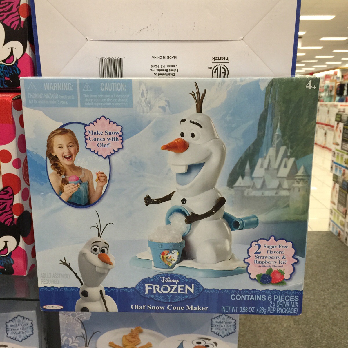 Kids, it's not snow