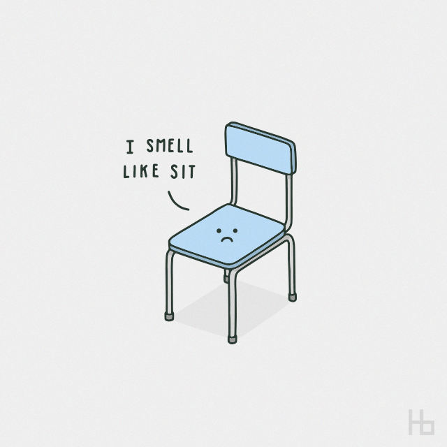 The story of a chair's life.