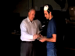 How to dramatize common actions, such as a money exchange