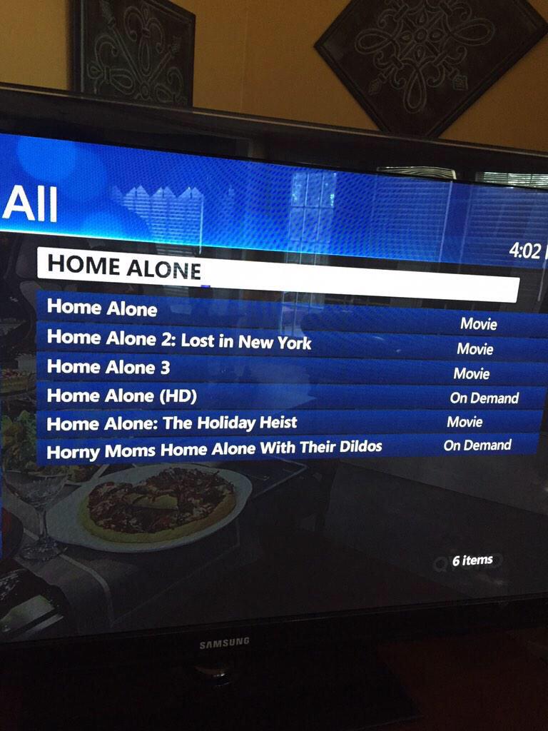 This year's Home alone marathon. With extra happy endings