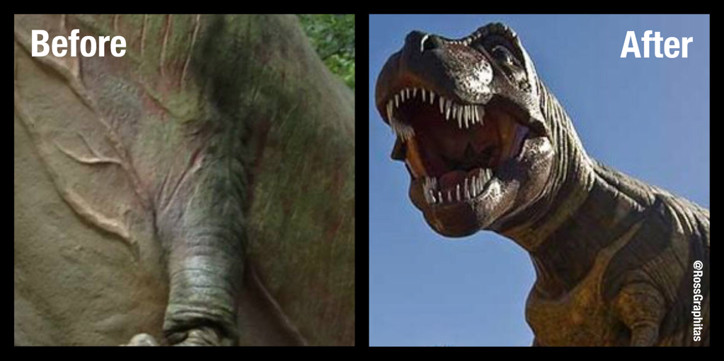 The real reason the Selfie Stick was invented... #TRexSelfies