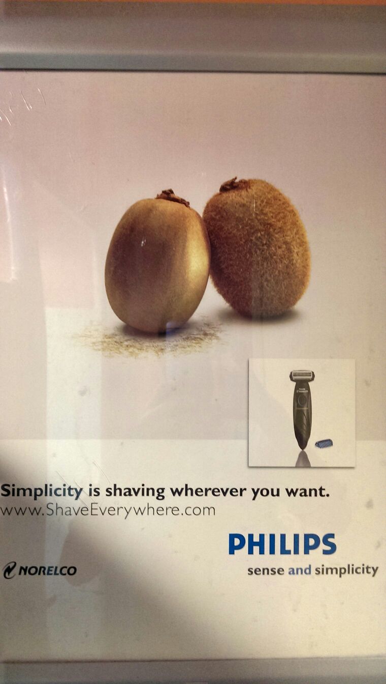 Shaving wherever you want
