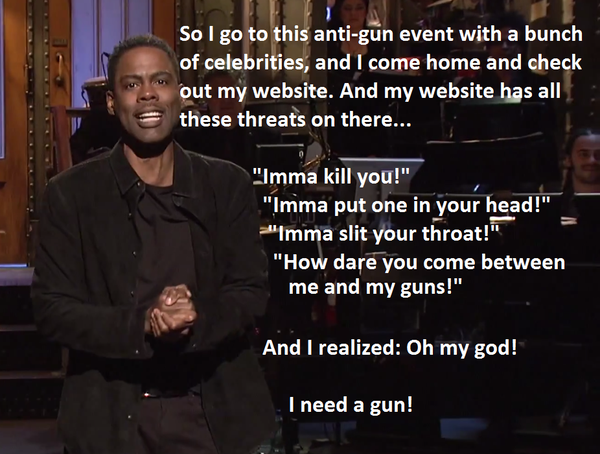 Chris Rock's Anti-Gun Event