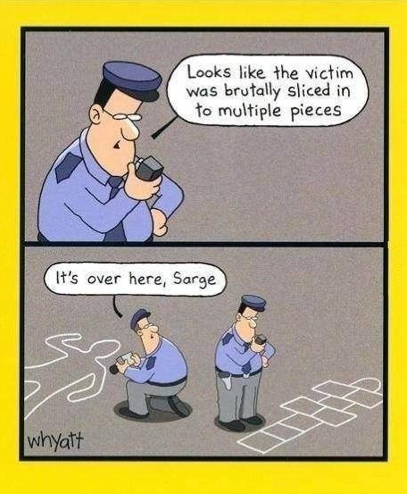 The Police at their finest.
