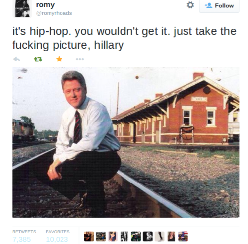Bill Clinton's early 90s mixtape
