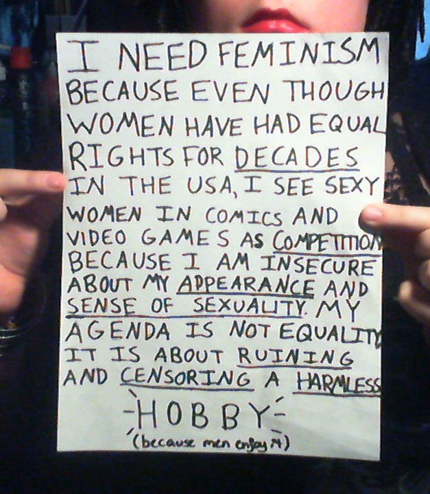 Feminist also ruining my hobbi: Rape