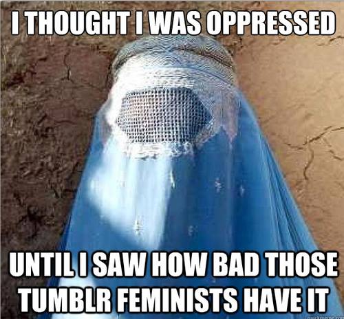 Those poor tumblr feminists