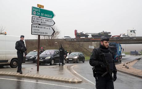 The French brought a tank to the hostage situation