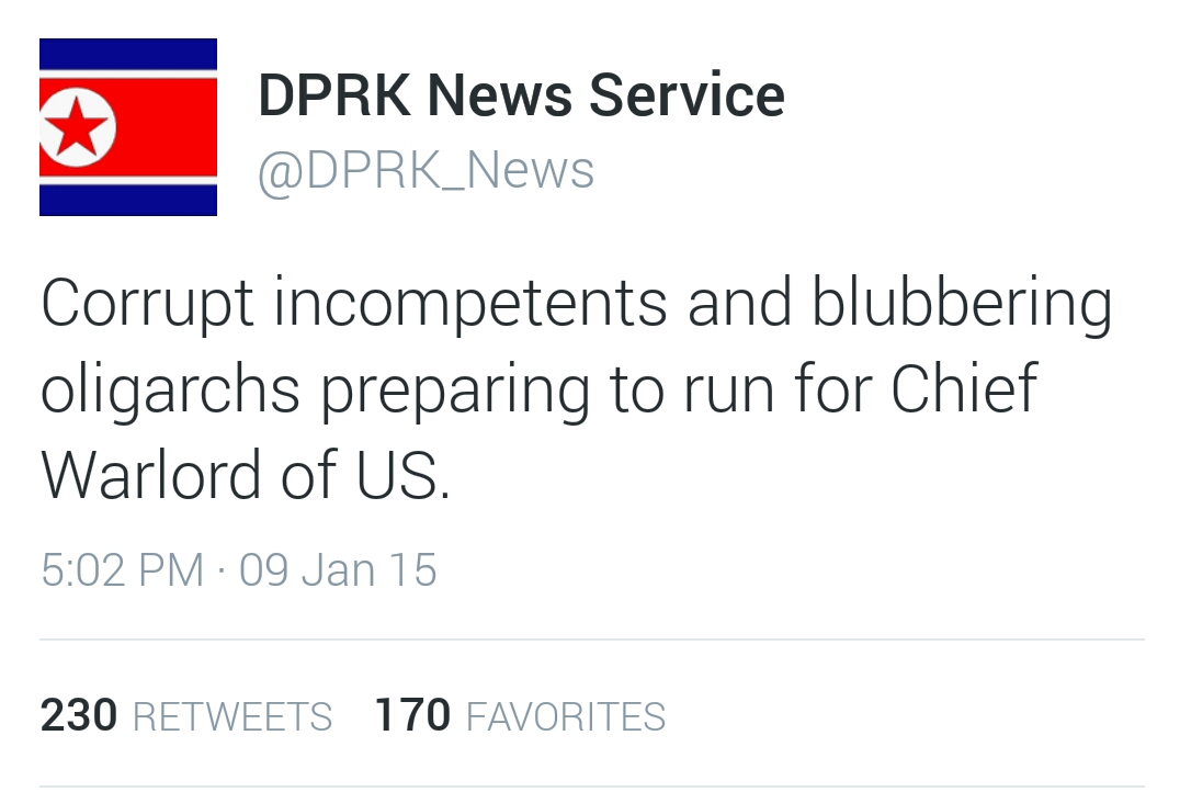 North Korea finally got something right!!!