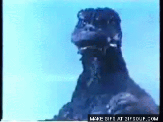 Godzilla doesn't *** around