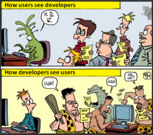 Developers vs Users