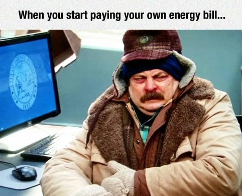 When you start paying your own energy bill