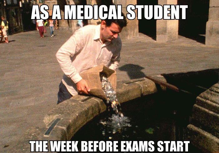 Week before exams
