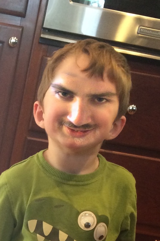 Terrifying result of face swap with son