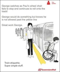 George respects the rules