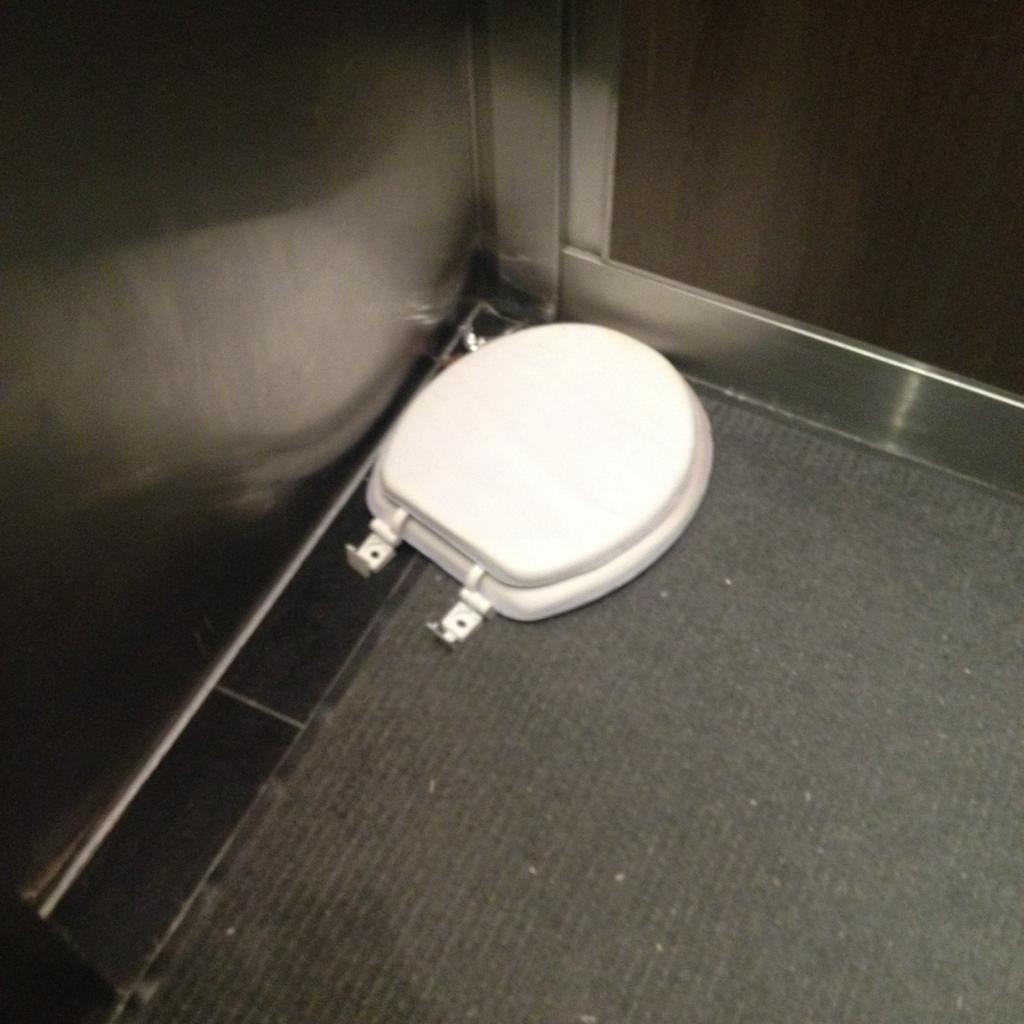 this morning's edition of "what's in the elevator?"