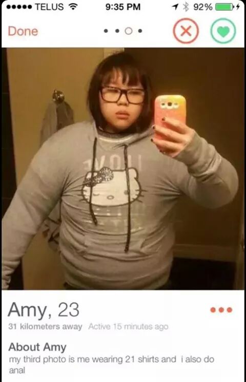Such interesting people on tinder