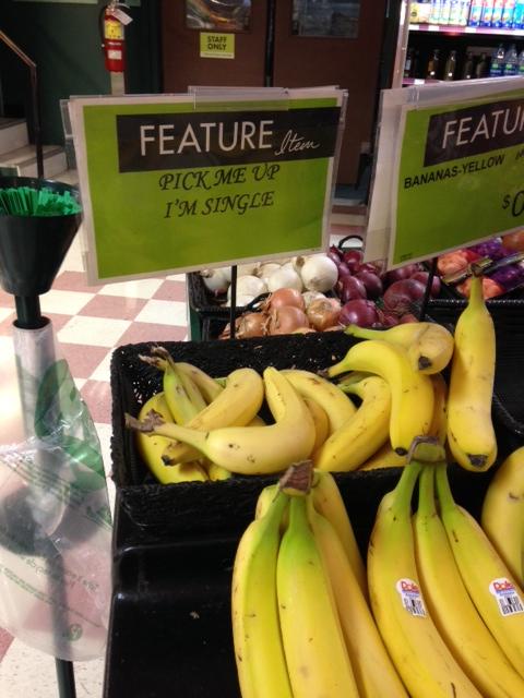 We met in the produce aisle...