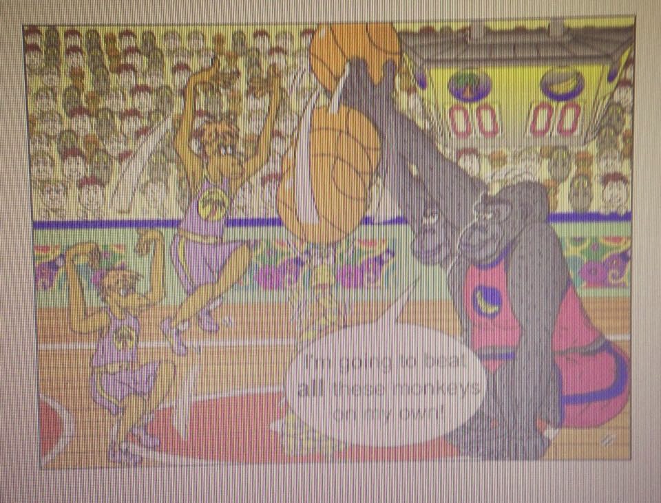 So this was on my online english course.