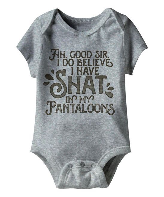 This is the bit of parenthood I'm looking forward to the most. The embarrassing baby grows
