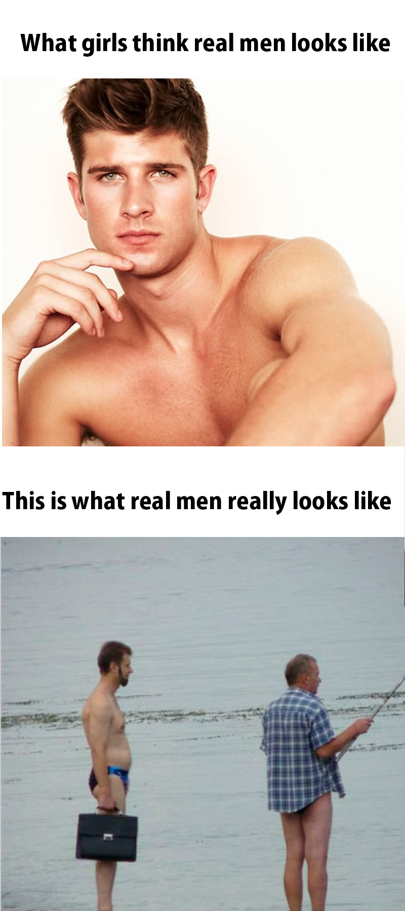To all of the girls, this is what real men looks like!