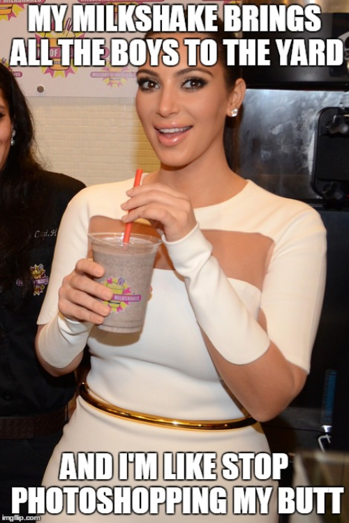 Kim Kardashian...business as usual