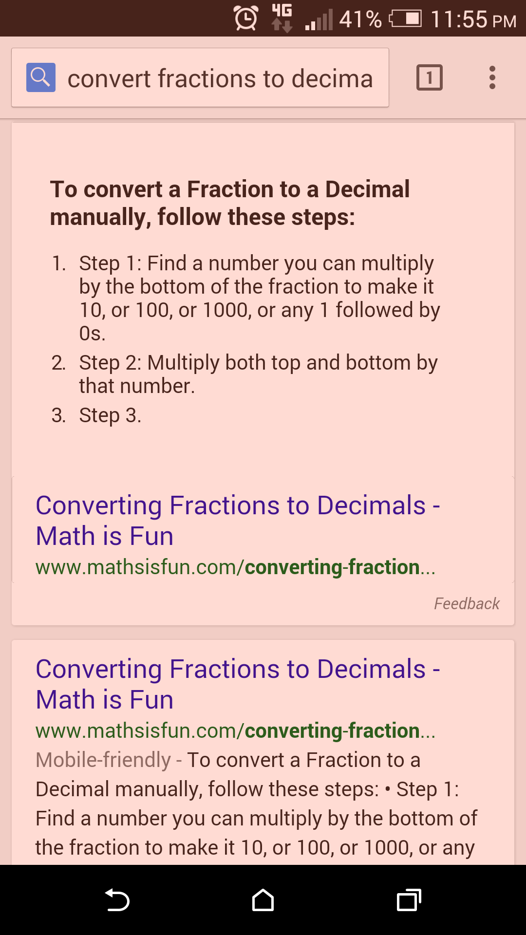 Thanks Google.
