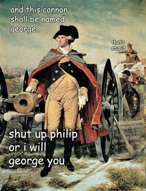 Watch out for George...