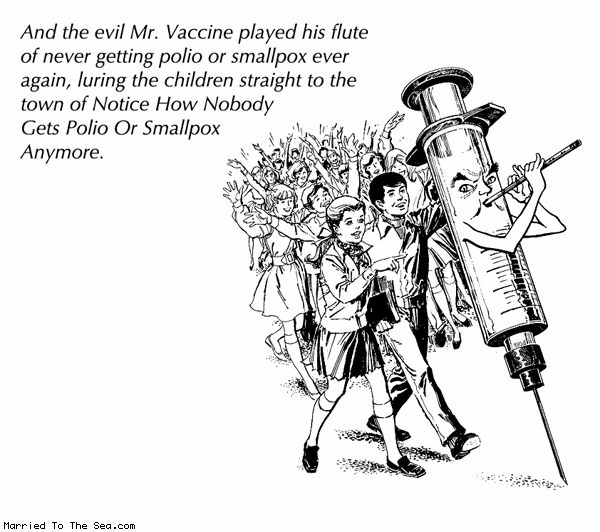 Damn that Mr. Vaccine being so right!