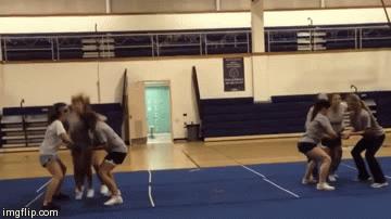 Cheerleading is dangerous